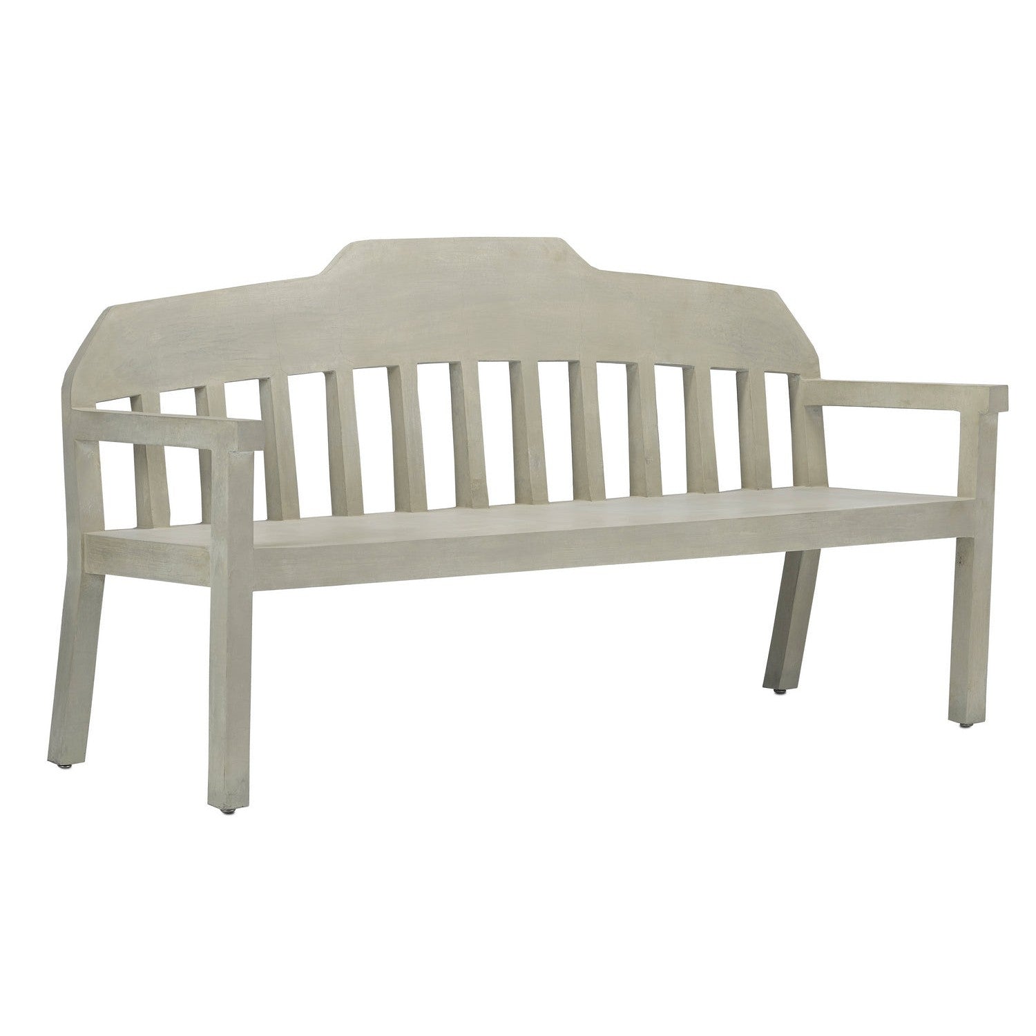 Currey and Company - 2000-0024 - Bench - Portland/Faux Bois