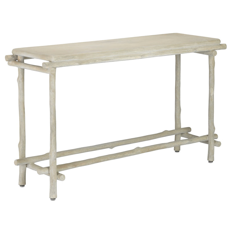 Currey and Company - 2000-0026 - Console Table - Portland/Faux Bois