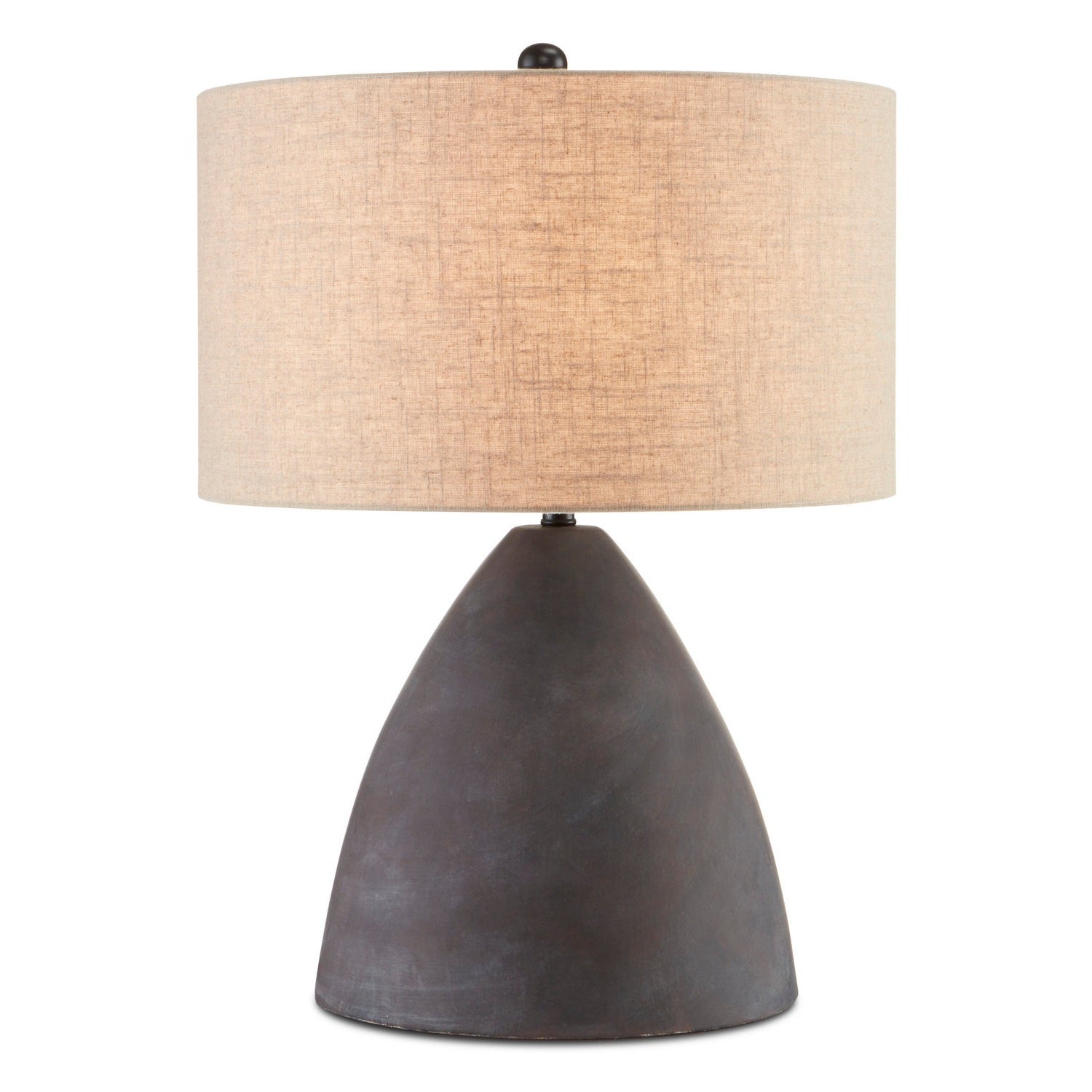 Currey and Company - 6000-0711 - One Light Table Lamp - Zea Black Table Lamp - Antique Black