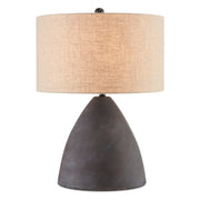 Currey and Company - 6000-0711 - One Light Table Lamp - Zea Black Table Lamp - Antique Black