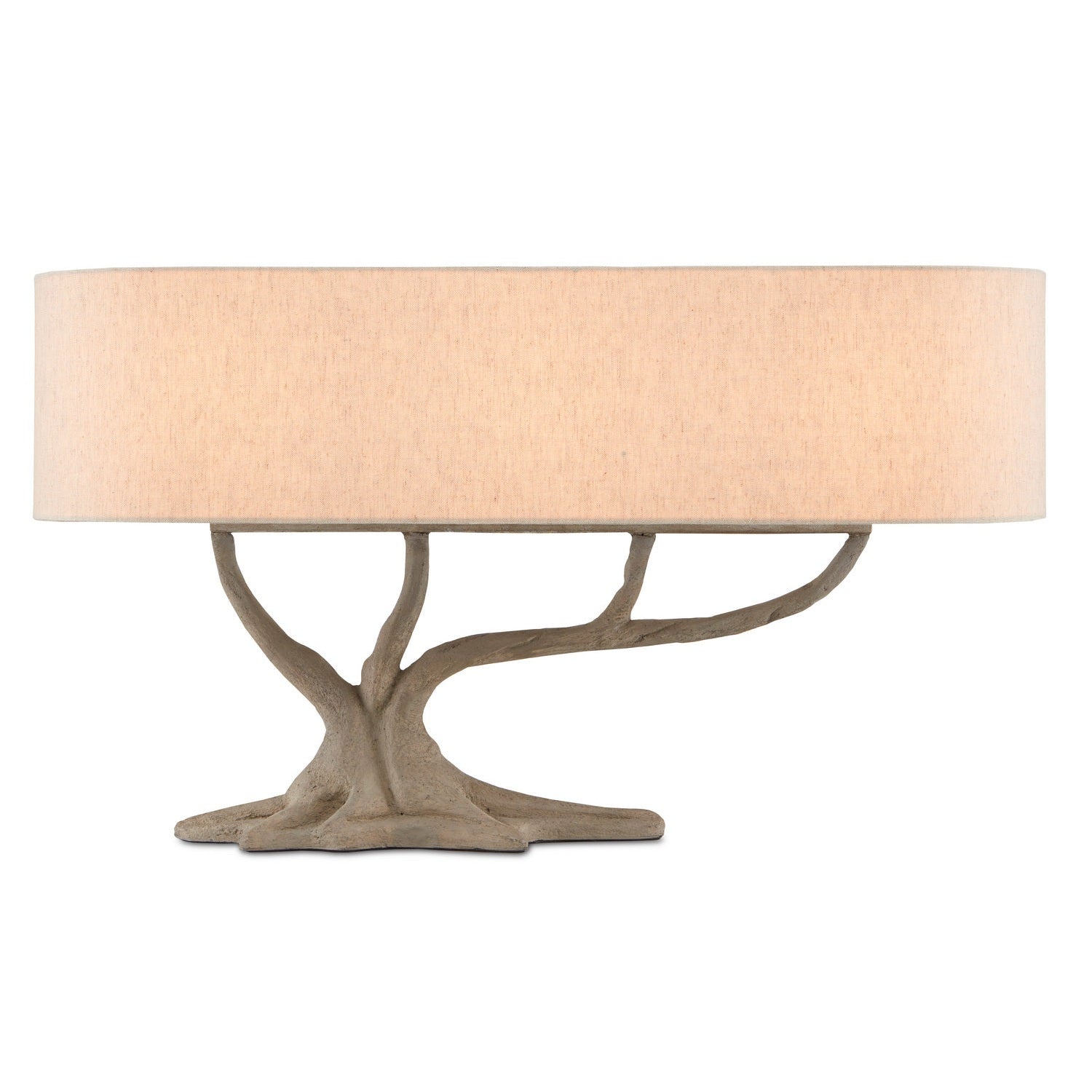 Currey and Company - 6000-0755 - Three Light Table Lamp - Cotswold Table Lamp - Concrete