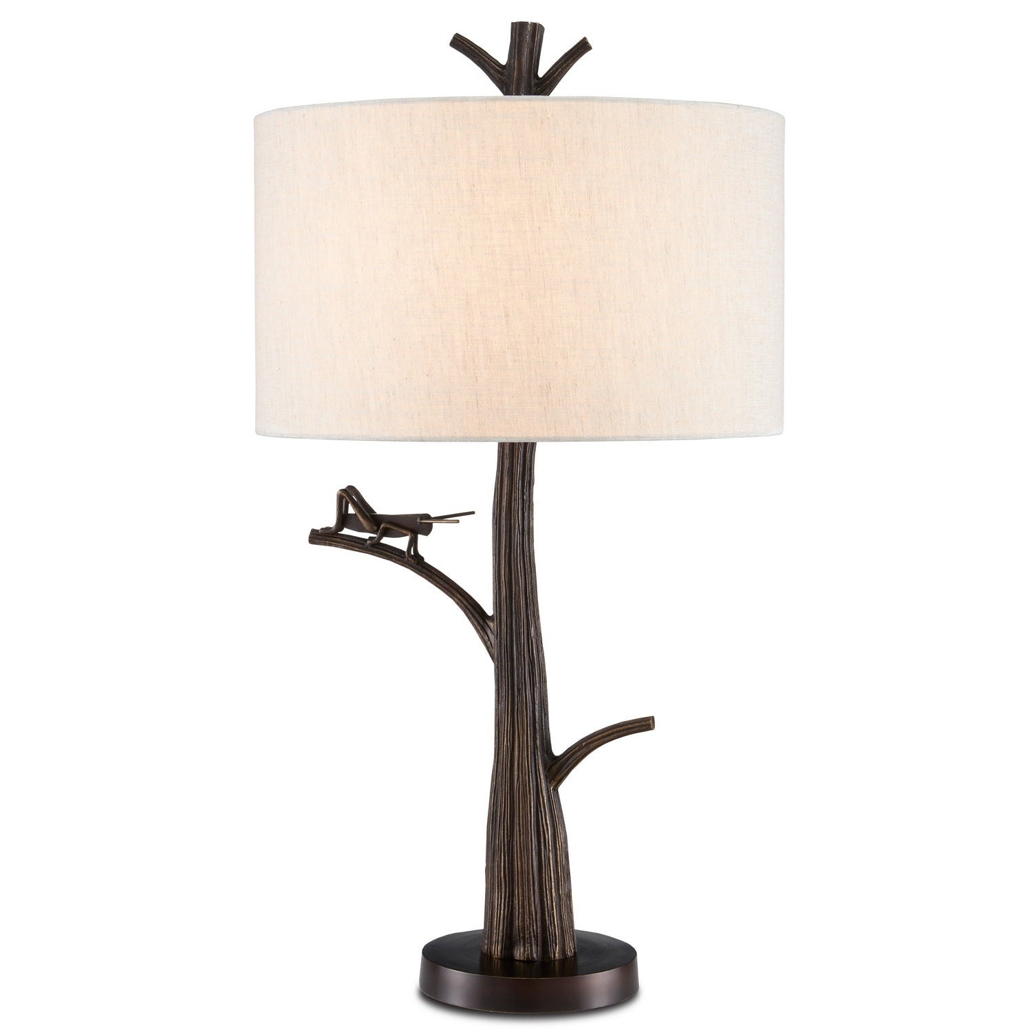 Currey and Company - 6000-0774 - One Light Table Lamp - Grasshopper Bronze Table Lamp - Bronze