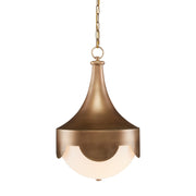Currey and Company - 9000-0773 - LED Pendant - Pasha Brass Pendant - Antique Brass