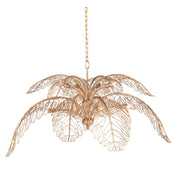Currey and Company - 9000-0847 - Eight Light Chandelier - Taormina Brass Chandelier - Brass