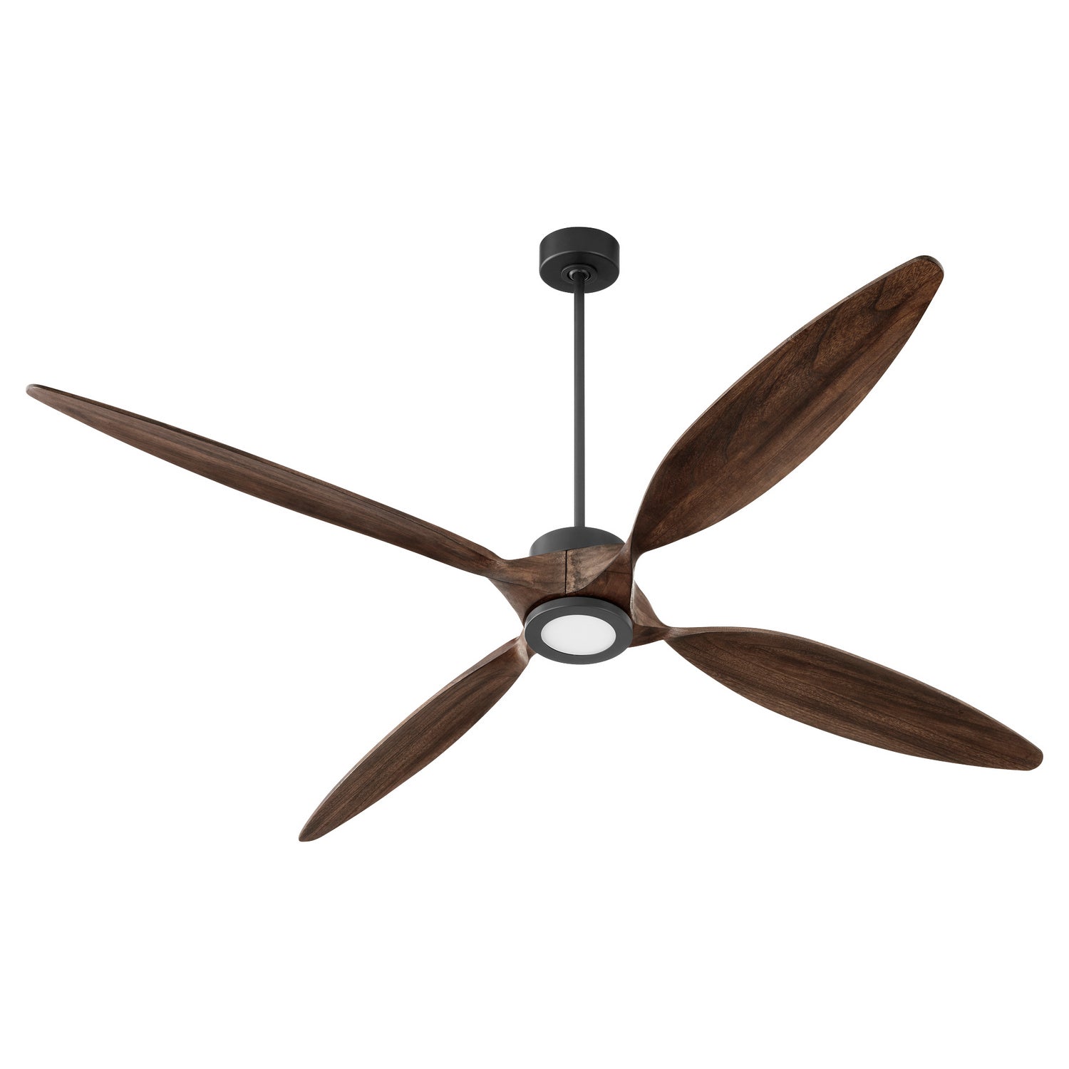 Quorum - 28804-59 - 80"Ceiling Fan - Papillon - Matte Black
