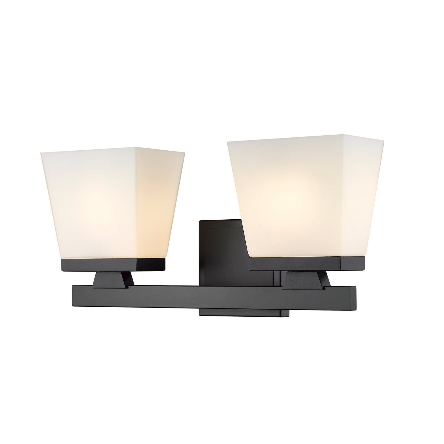 Z-Lite - 1937-2V-MB - Two Light Vanity - Astor - Matte Black