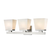 Z-Lite - 1937-3V-BN - Three Light Vanity - Astor - Brushed Nickel