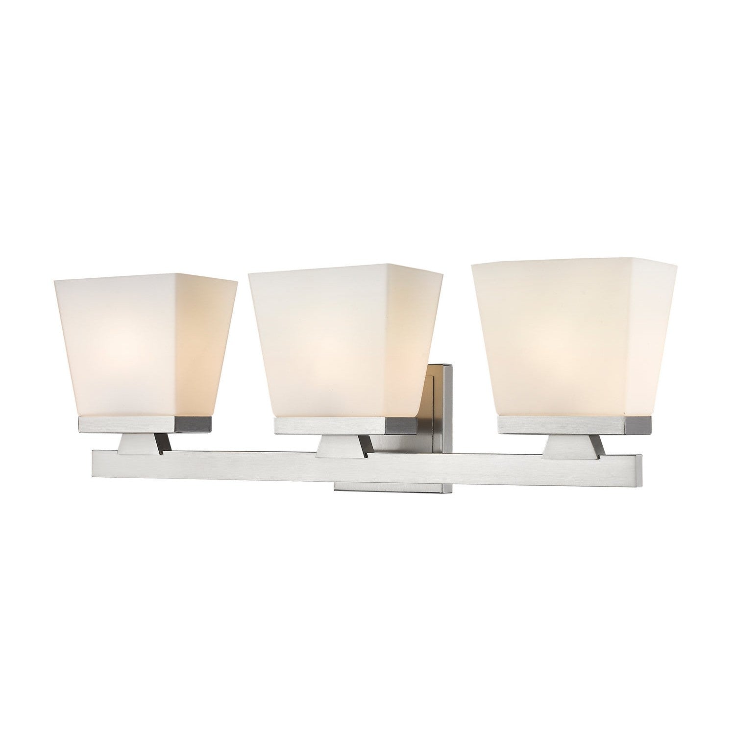 Z-Lite - 1937-3V-BN - Three Light Vanity - Astor - Brushed Nickel