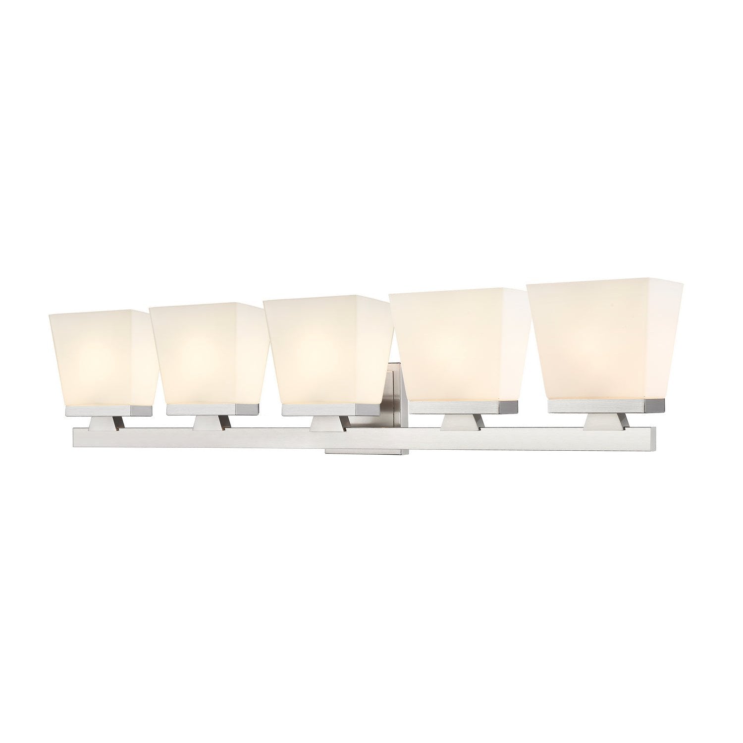Z-Lite - 1937-5V-BN - Five Light Vanity - Astor - Brushed Nickel