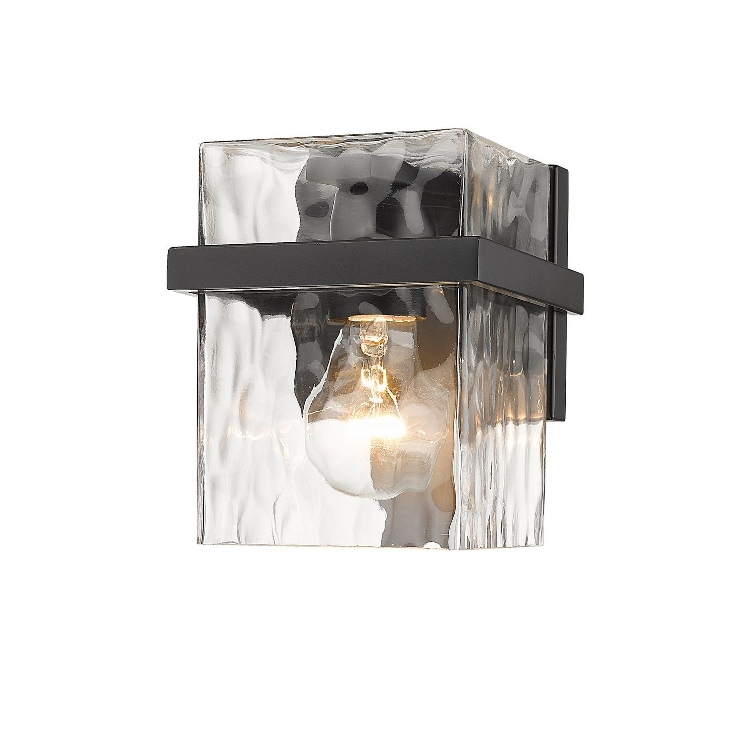 Z-Lite - 1938-1S-MB - One Light Wall Sconce - Bennington - Matte Black
