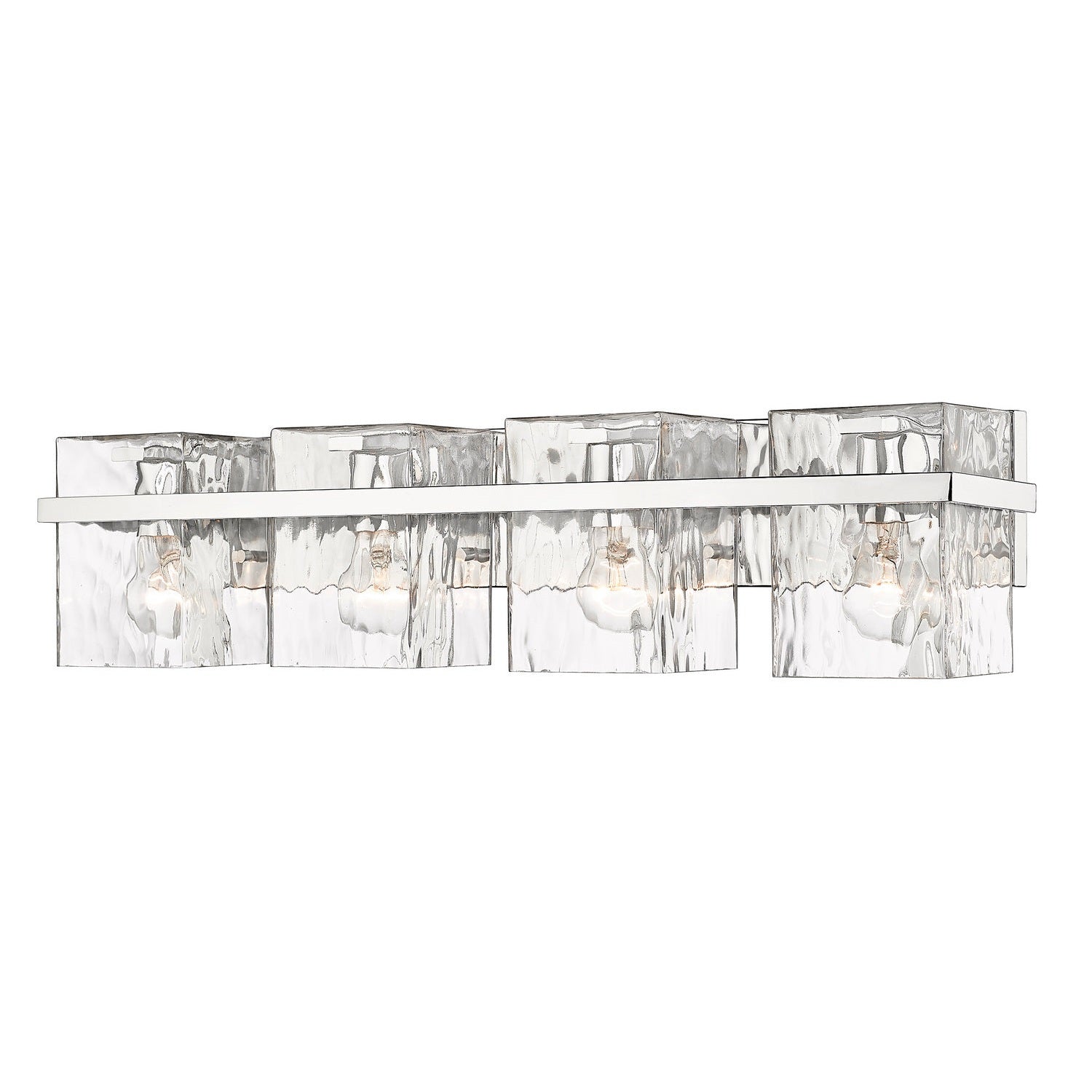 Z-Lite - 1938-4V-CH - Four Light Vanity - Bennington - Chrome