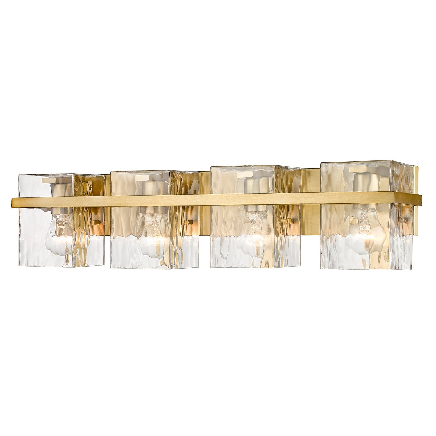 Z-Lite - 1938-4V-MGLD - Four Light Vanity - Bennington - Modern Gold