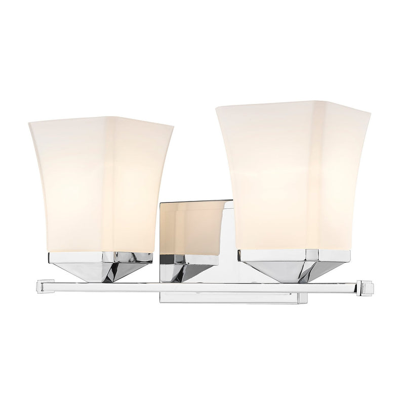 Z-Lite - 1939-2V-CH - Two Light Vanity - Darcy - Chrome