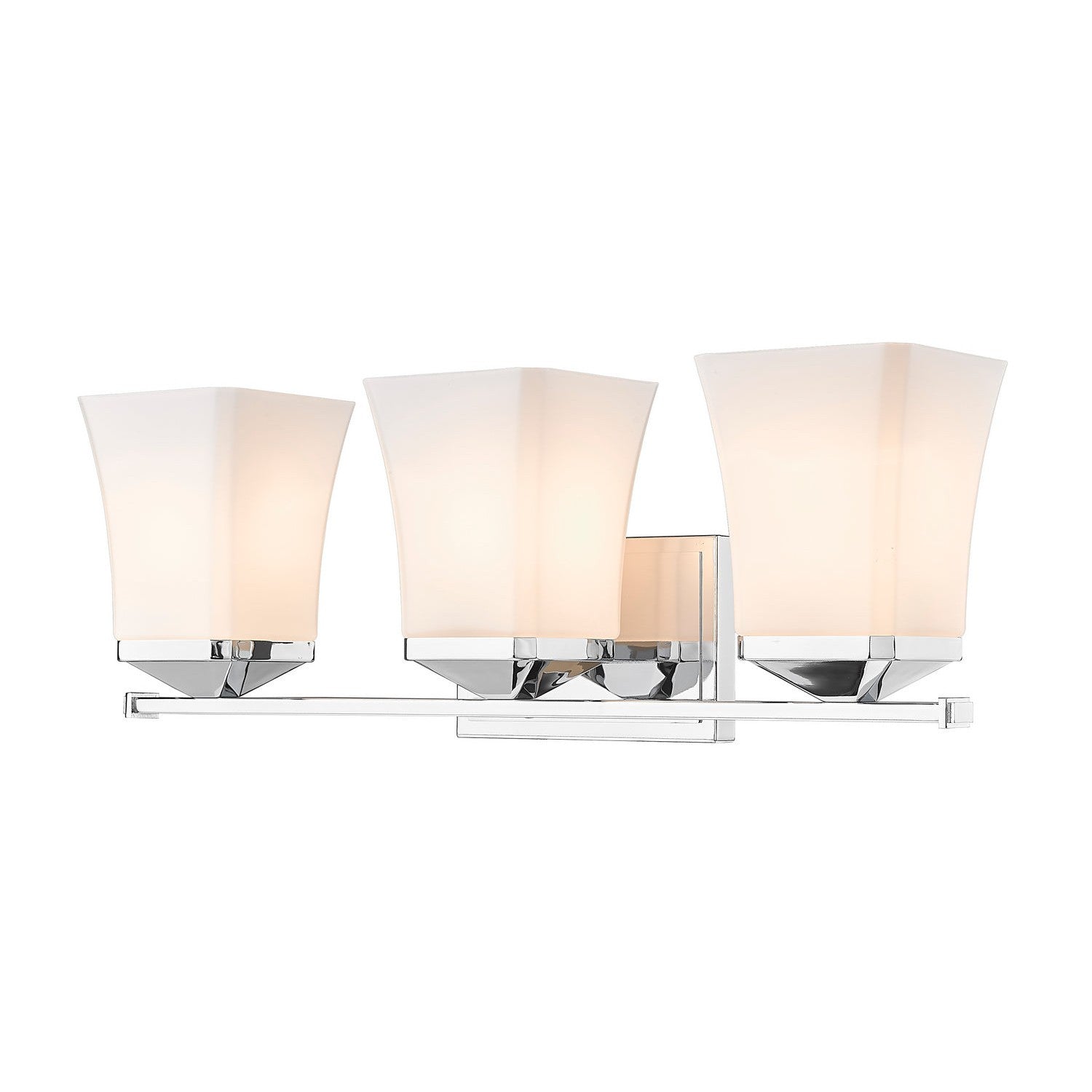 Z-Lite - 1939-3V-CH - Three Light Vanity - Darcy - Chrome