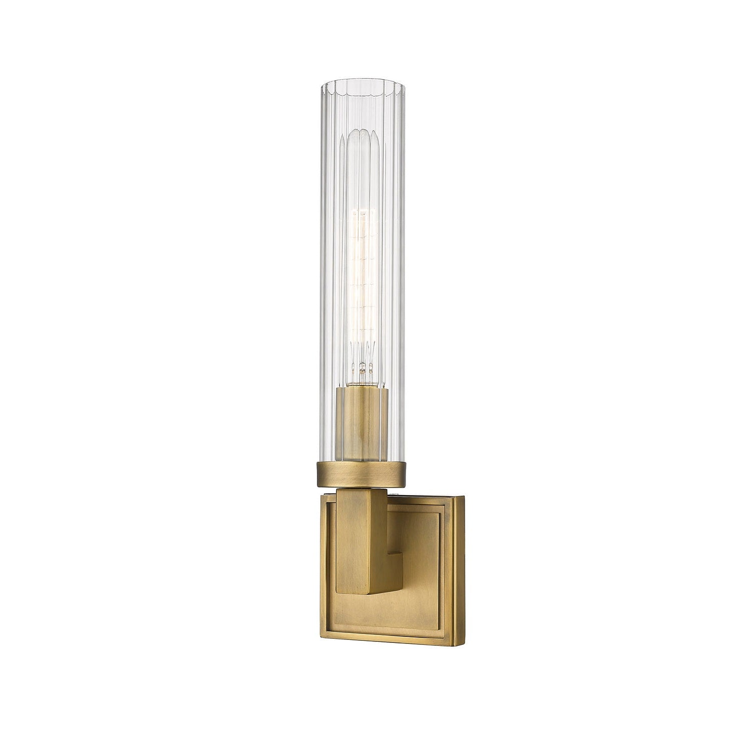 Z-Lite - 3031-1S-RB - One Light Wall Sconce - Beau - Rubbed Brass