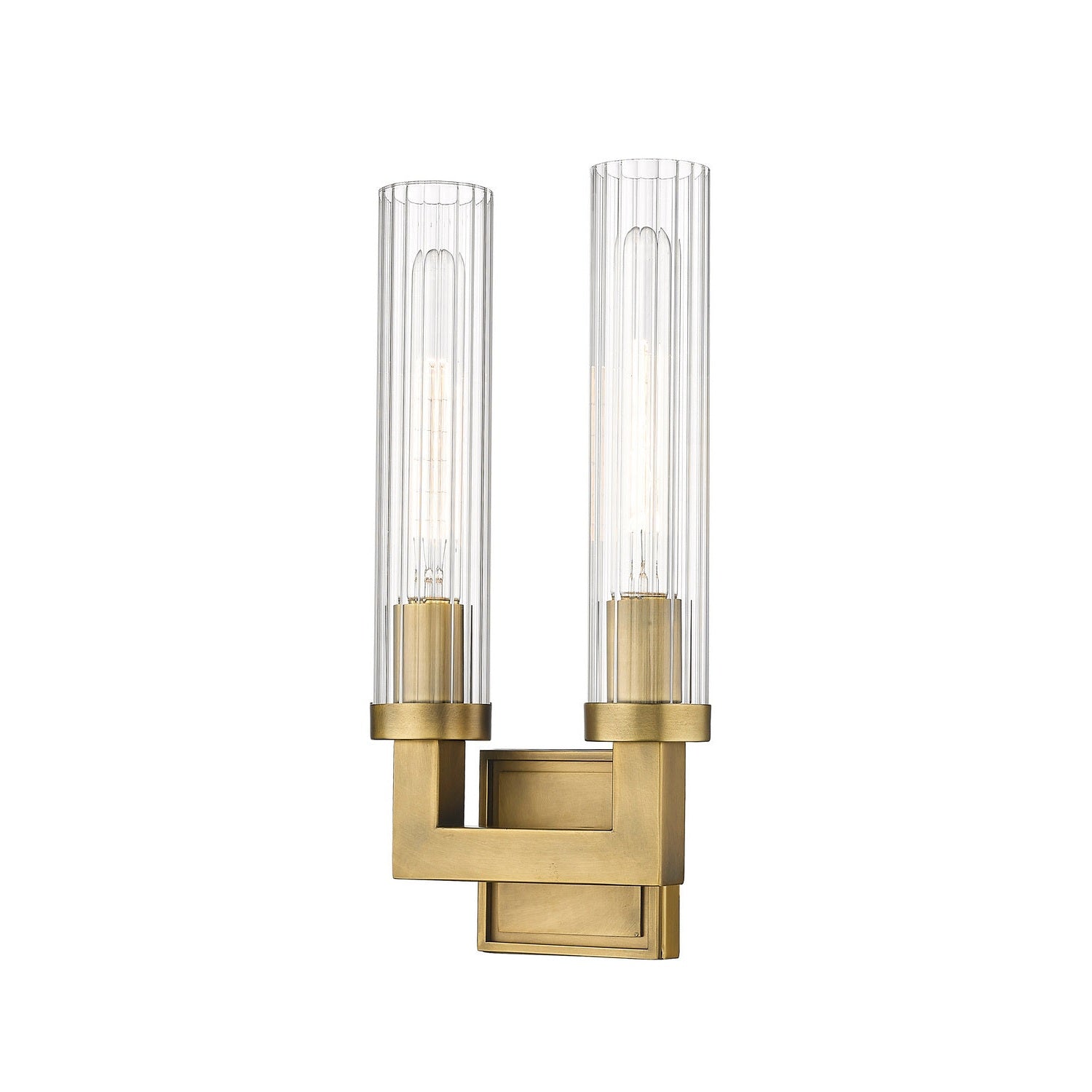 Z-Lite - 3031-2S-RB - Two Light Wall Sconce - Beau - Rubbed Brass