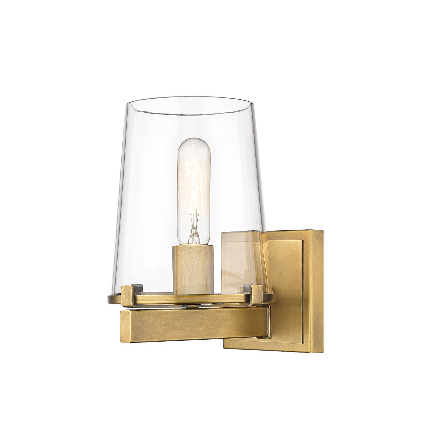 Z-Lite - 3032-1V-RB - One Light Wall Sconce - Callista - Rubbed Brass