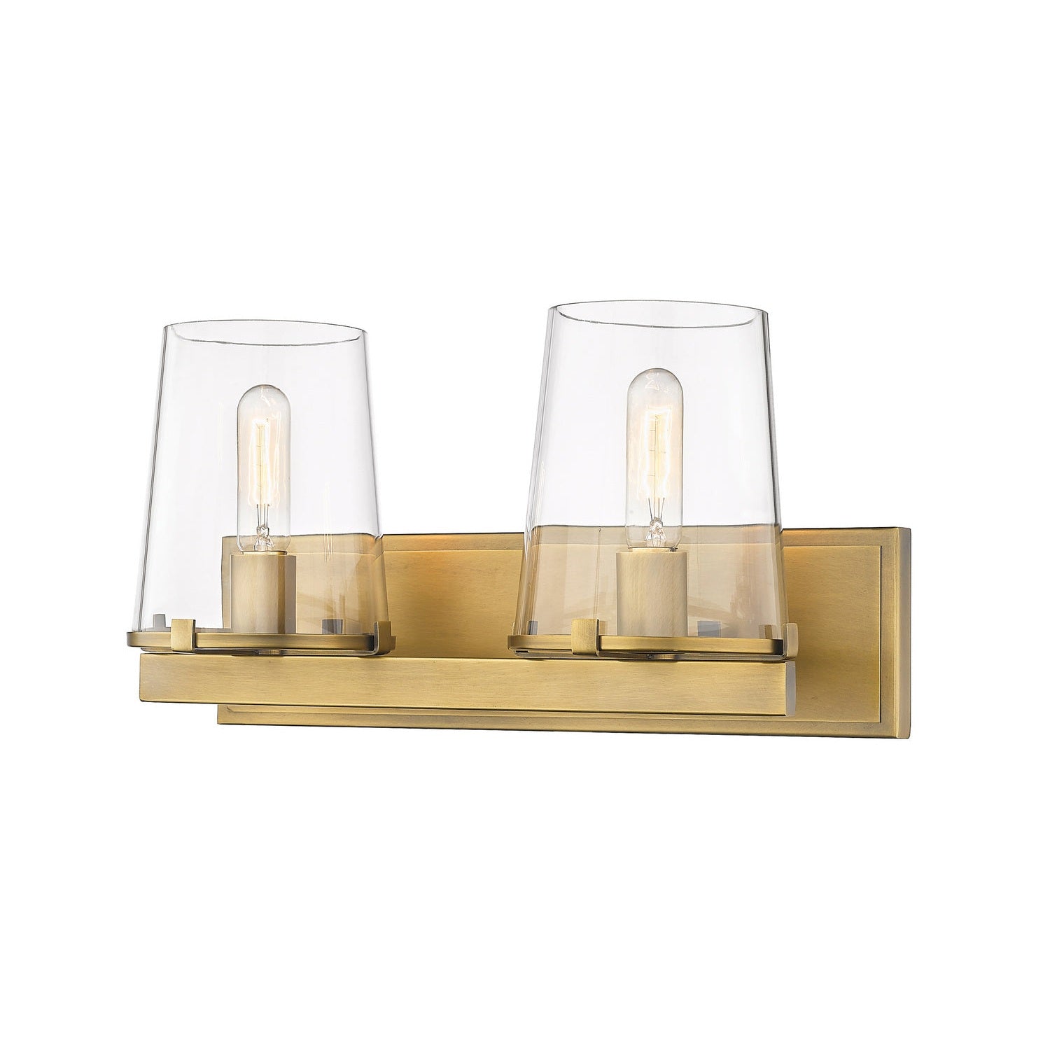 Z-Lite - 3032-2V-RB - Two Light Vanity - Callista - Rubbed Brass