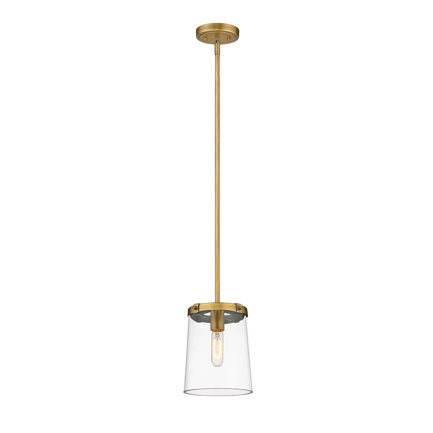 Z-Lite - 3032MP-RB - One Light Pendant - Callista - Rubbed Brass
