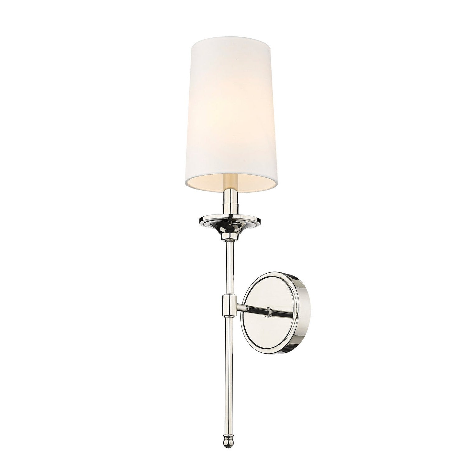 Z-Lite - 3033-1S-PN - One Light Wall Sconce - Emily - Polished Nickel