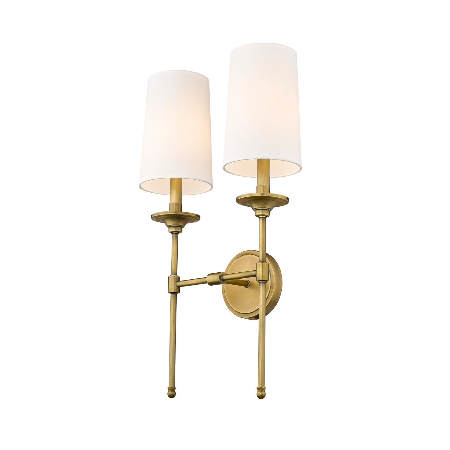 Z-Lite - 3033-2S-RB - Two Light Wall Sconce - Emily - Rubbed Brass