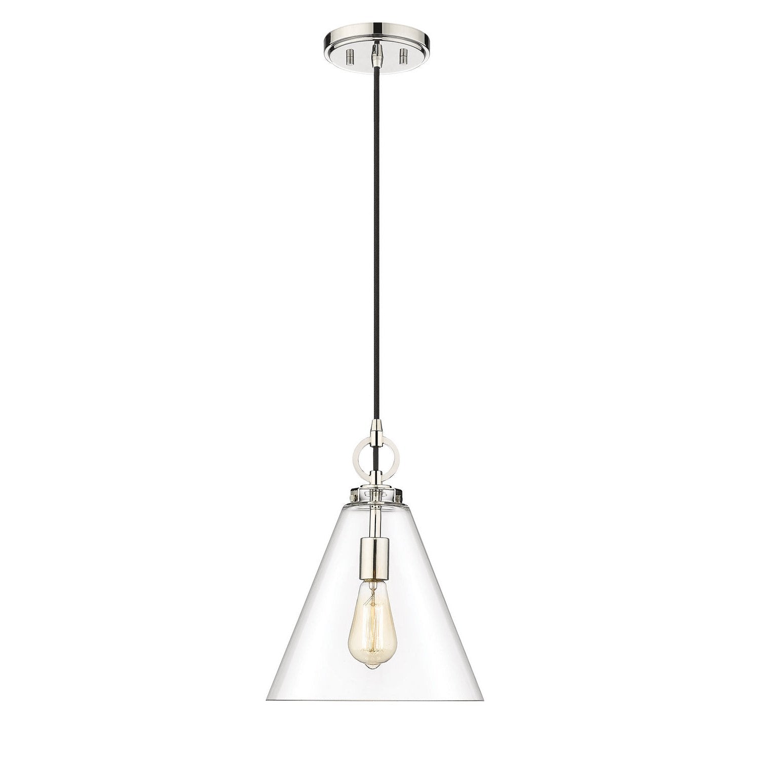Z-Lite - 3034P11-PN - One Light Pendant - Harper - Polished Nickel