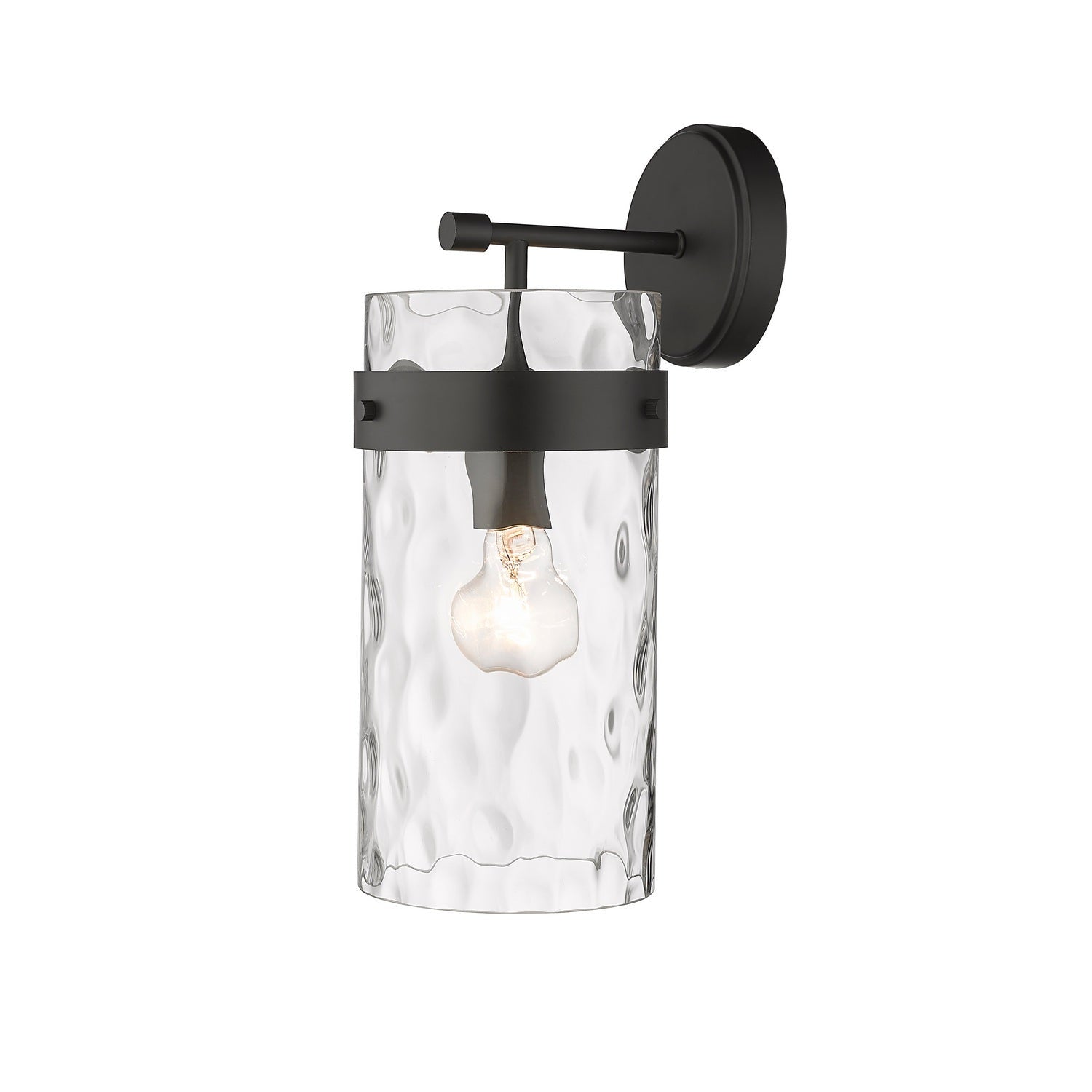 Z-Lite - 3035-1SL-MB - One Light Wall Sconce - Fontaine - Matte Black