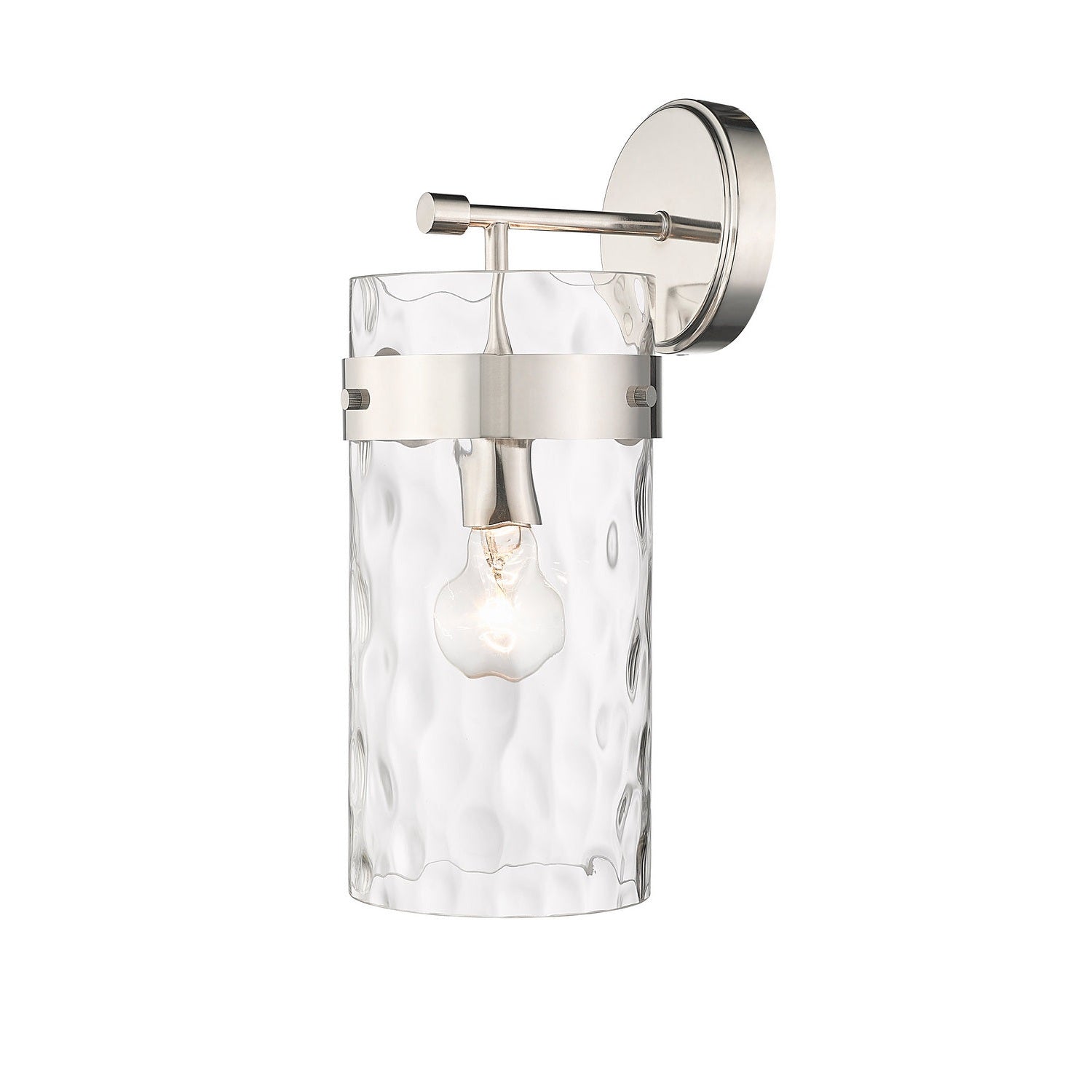 Z-Lite - 3035-1SL-PN - One Light Wall Sconce - Fontaine - Polished Nickel