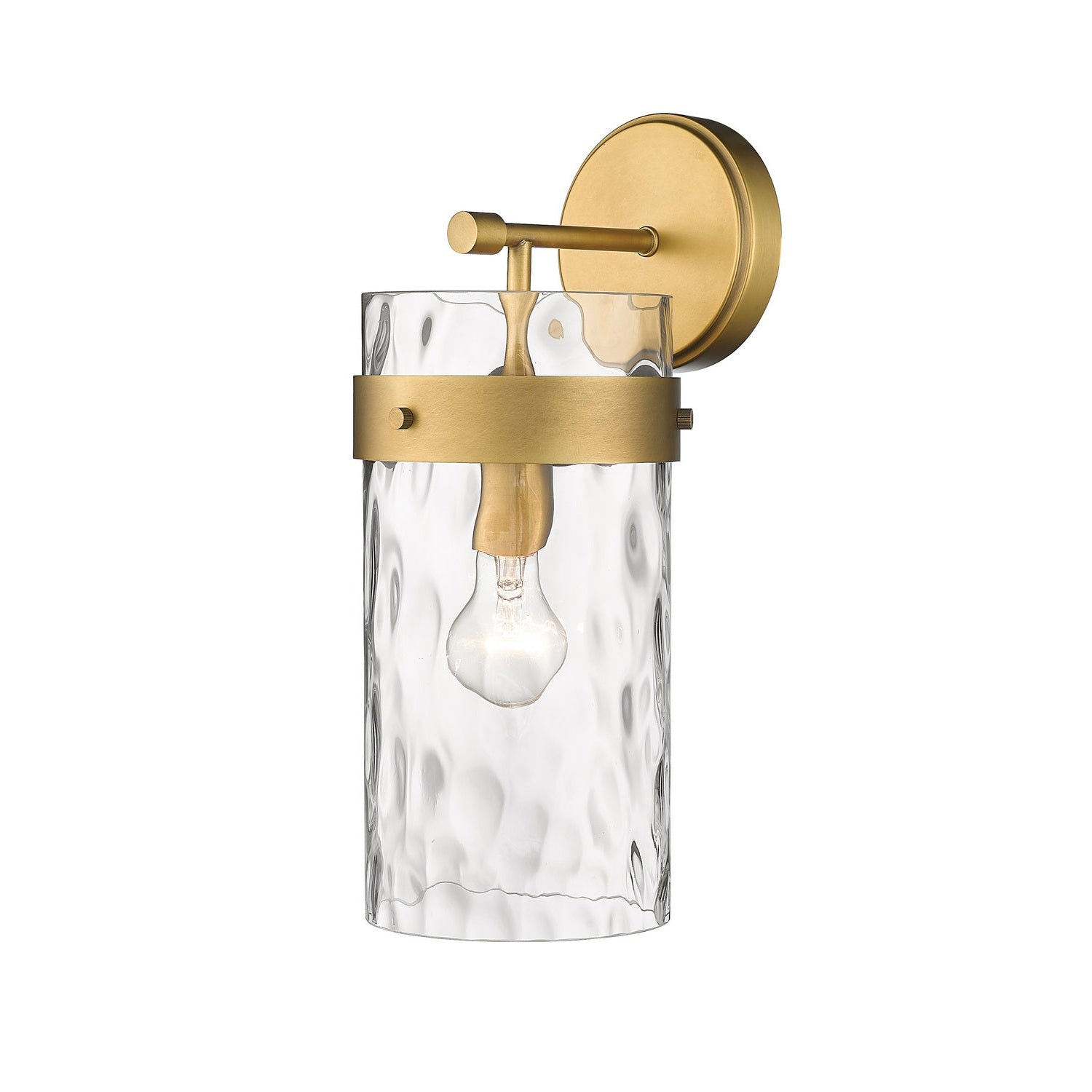 Z-Lite - 3035-1SL-RB - One Light Wall Sconce - Fontaine - Rubbed Brass
