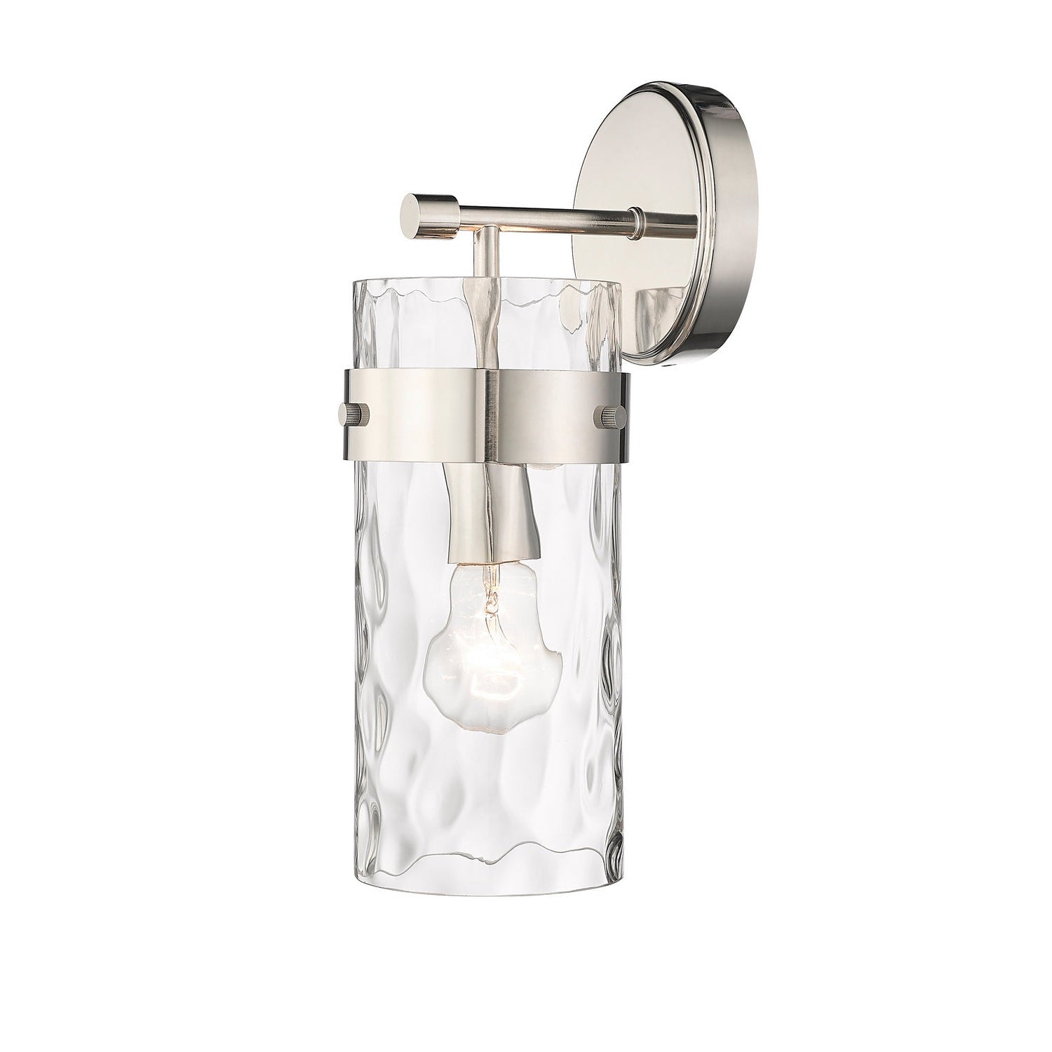 Z-Lite - 3035-1SS-PN - One Light Wall Sconce - Fontaine - Polished Nickel