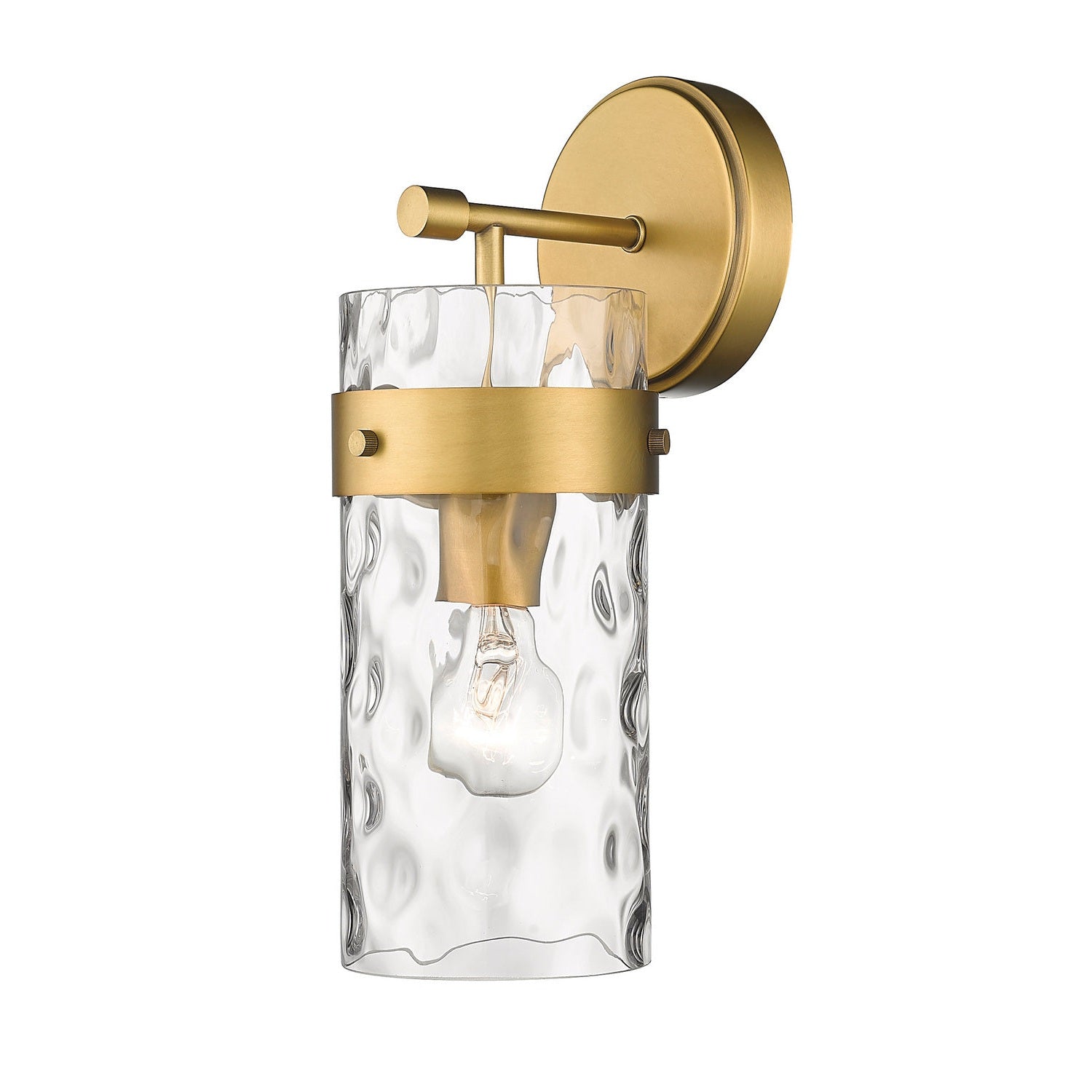 Z-Lite - 3035-1SS-RB - One Light Wall Sconce - Fontaine - Rubbed Brass