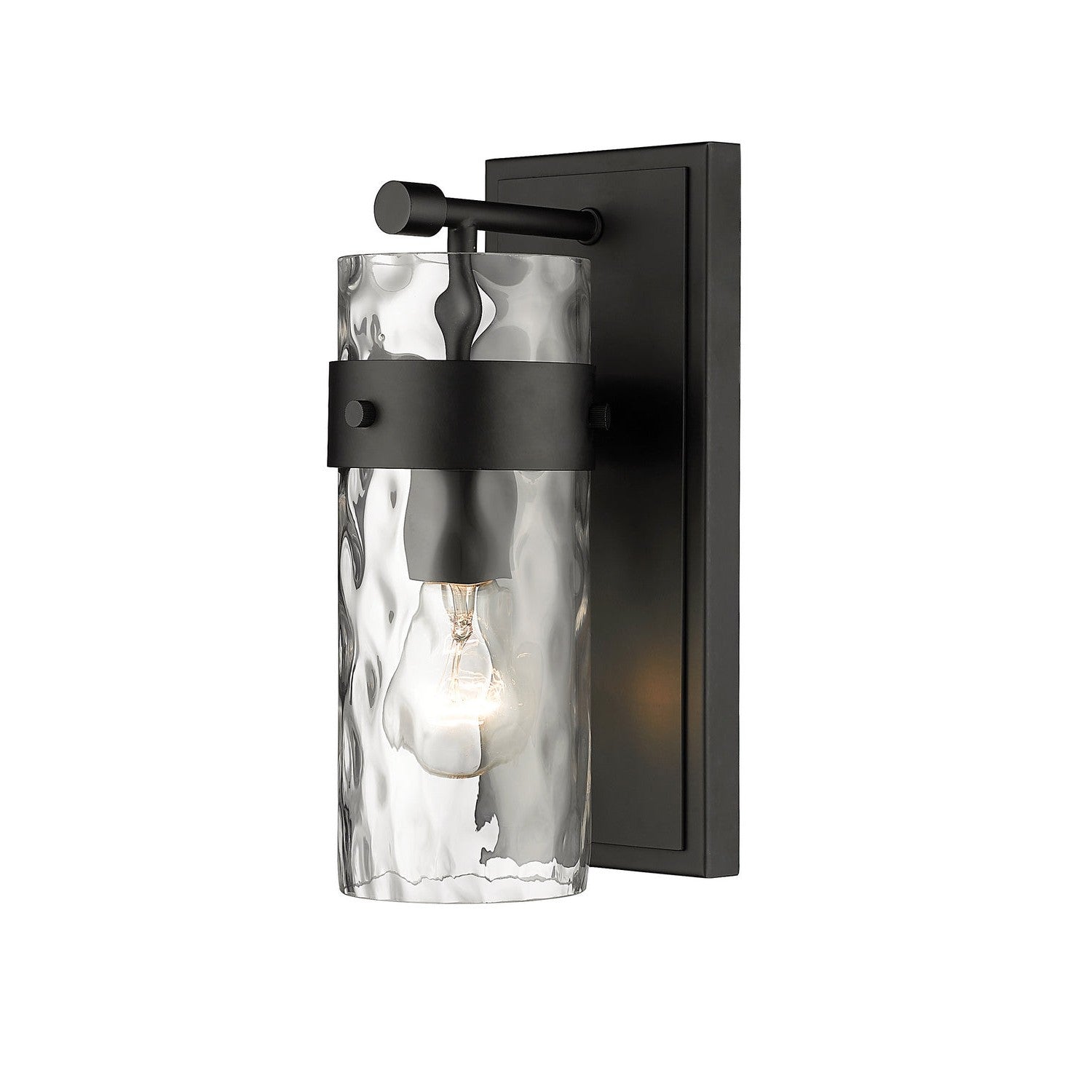Z-Lite - 3035-1V-MB - One Light Wall Sconce - Fontaine - Matte Black