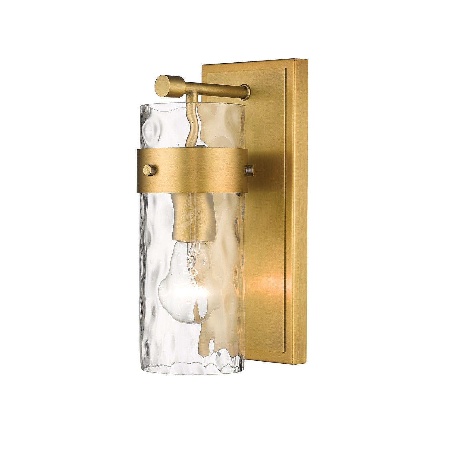 Z-Lite - 3035-1V-RB - One Light Wall Sconce - Fontaine - Rubbed Brass