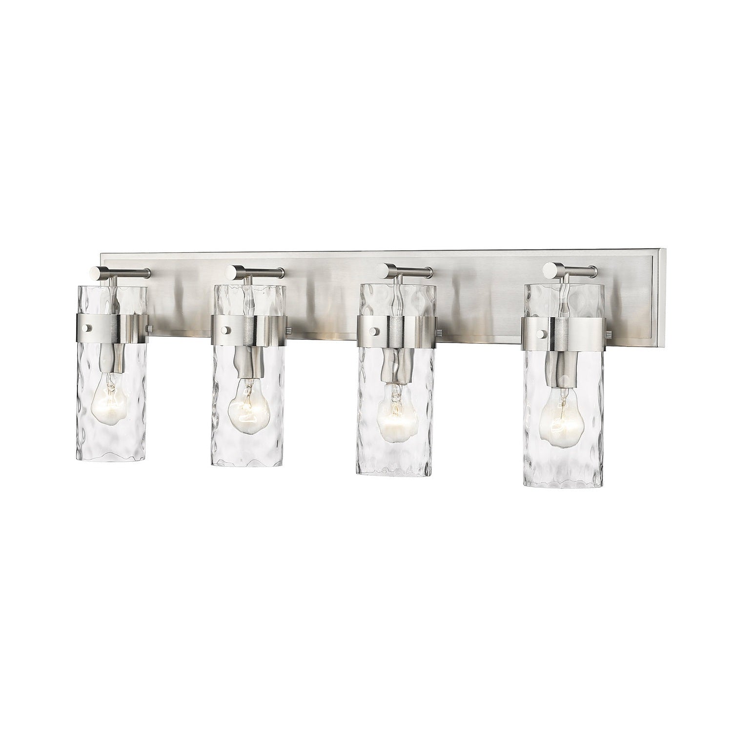 Z-Lite - 3035-4V-BN - Four Light Vanity - Fontaine - Brushed Nickel