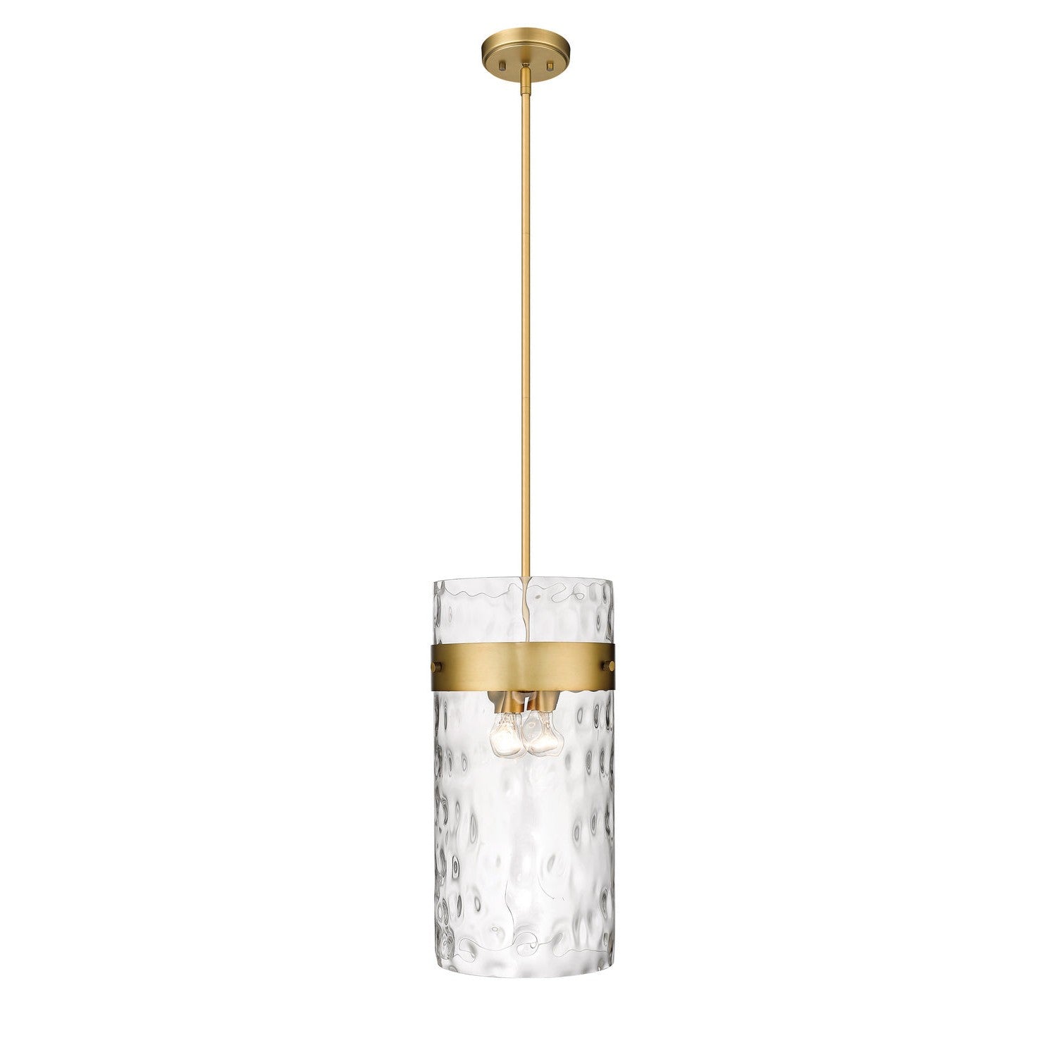 Z-Lite - 3035P12-RB - Four Light Pendant - Fontaine - Rubbed Brass