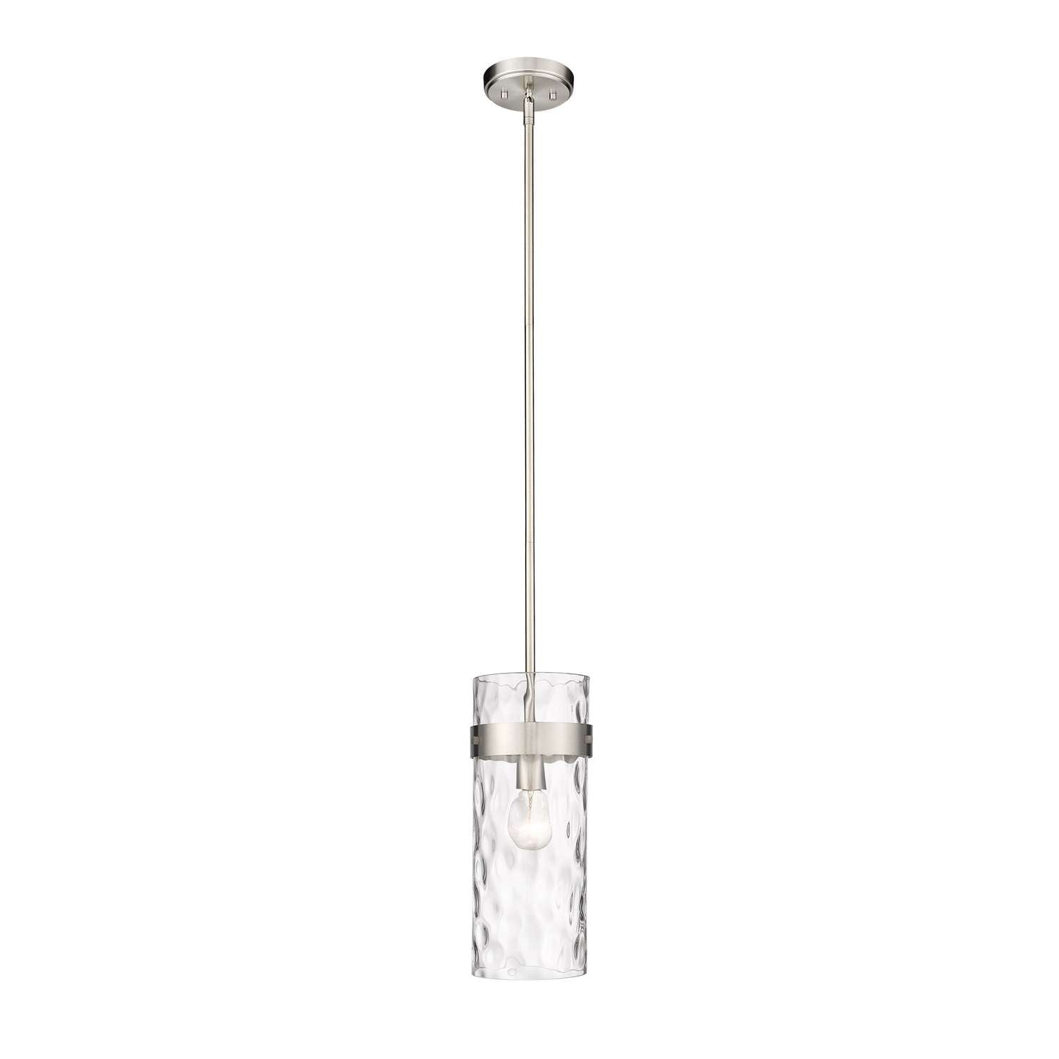 Z-Lite - 3035P6-BN - One Light Pendant - Fontaine - Brushed Nickel
