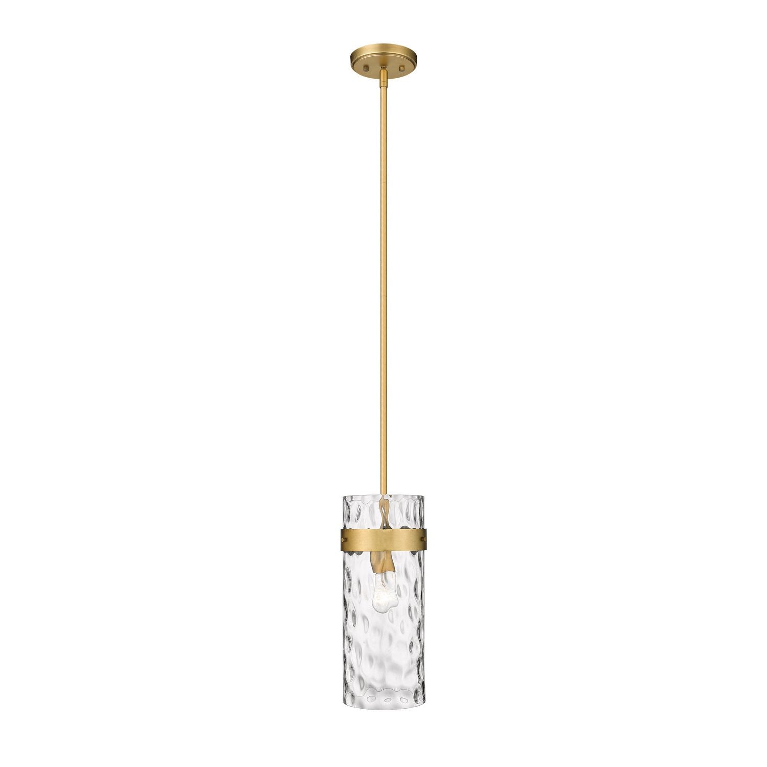 Z-Lite - 3035P6-RB - One Light Pendant - Fontaine - Rubbed Brass