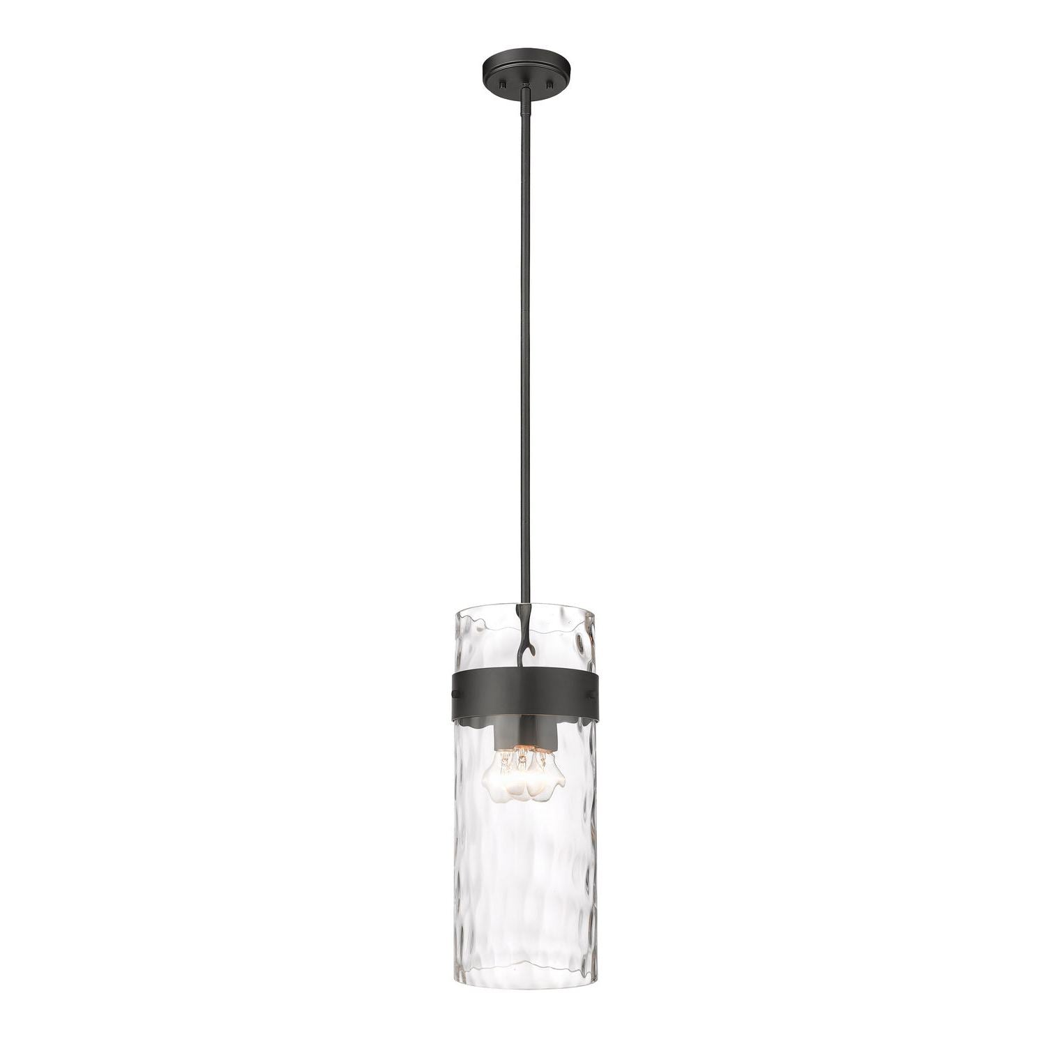 Z-Lite - 3035P9-MB - Three Light Pendant - Fontaine - Matte Black