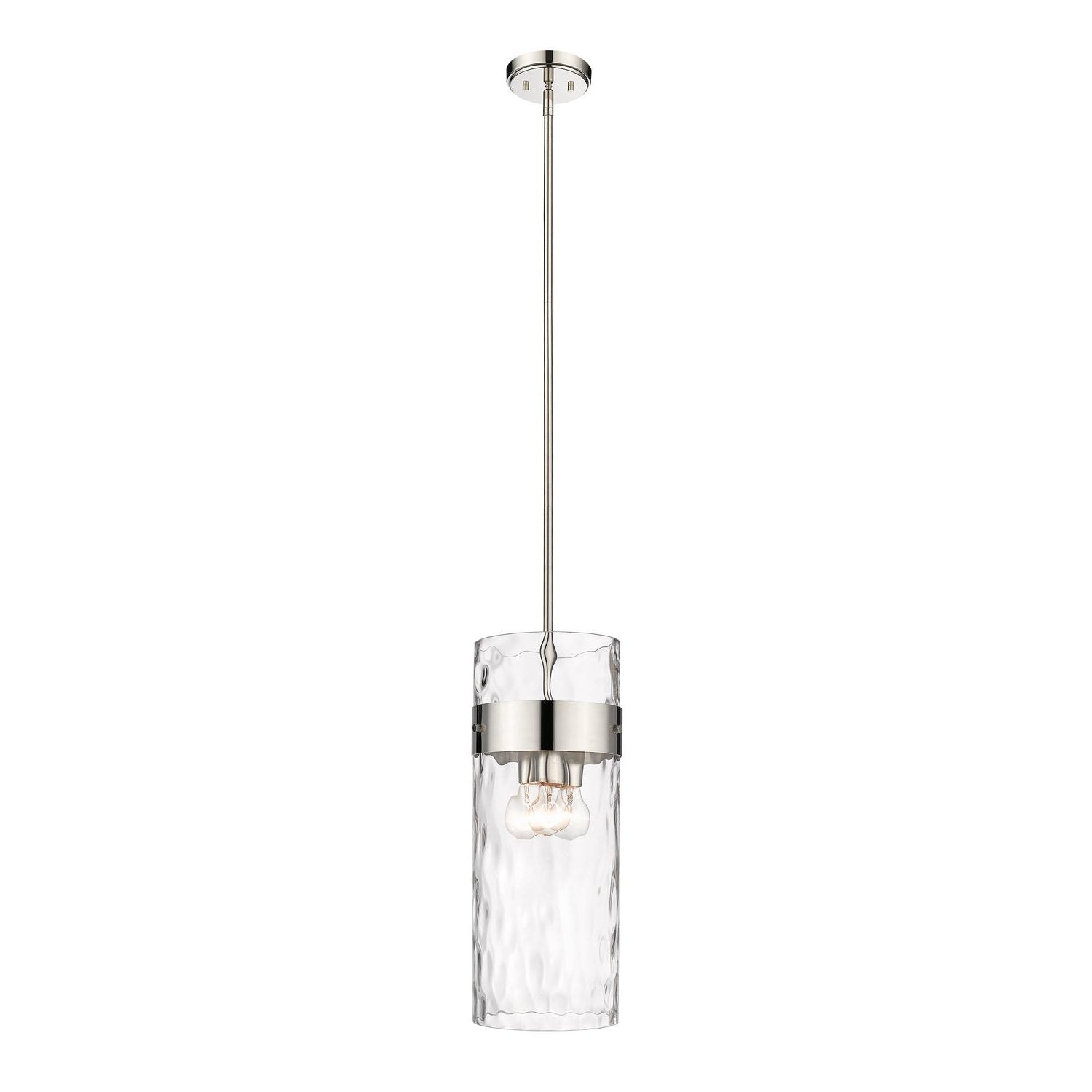 Z-Lite - 3035P9-PN - Three Light Pendant - Fontaine - Polished Nickel
