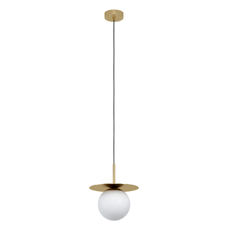 Eglo USA - 39952A - One Light Mini Pendant - Arenales - Brushed Brass