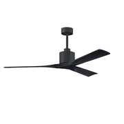 Matthews Fan Company - NK-BK-BK-60 - 60"Ceiling Fan - Nan - Matte Black