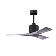 Matthews Fan Company - NK-BK-BW-42 - 42"Ceiling Fan - Nan - Matte Black