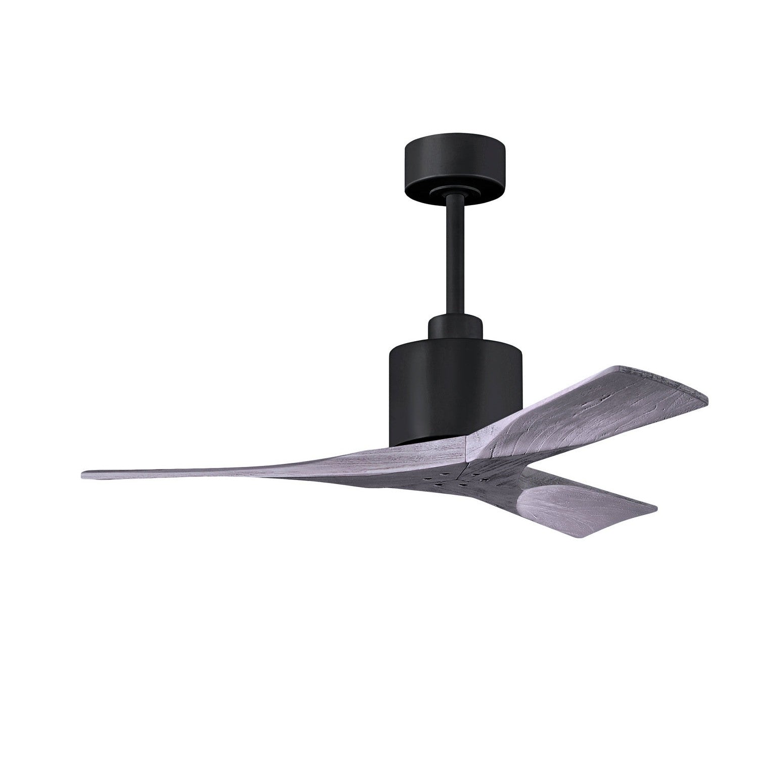 Matthews Fan Company - NK-BK-BW-42 - 42"Ceiling Fan - Nan - Matte Black