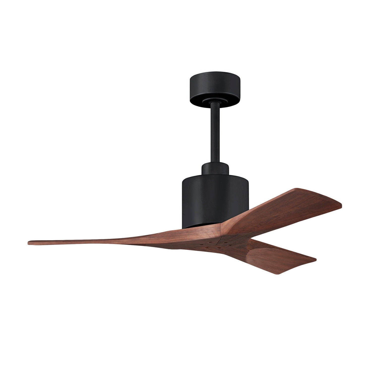Matthews Fan Company - NK-BK-WA-42 - 42"Ceiling Fan - Nan - Matte Black