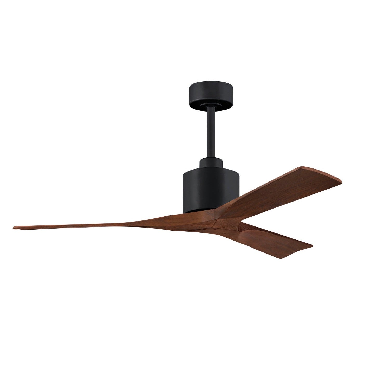 Matthews Fan Company - NK-BK-WA-52 - 52"Ceiling Fan - Nan - Matte Black