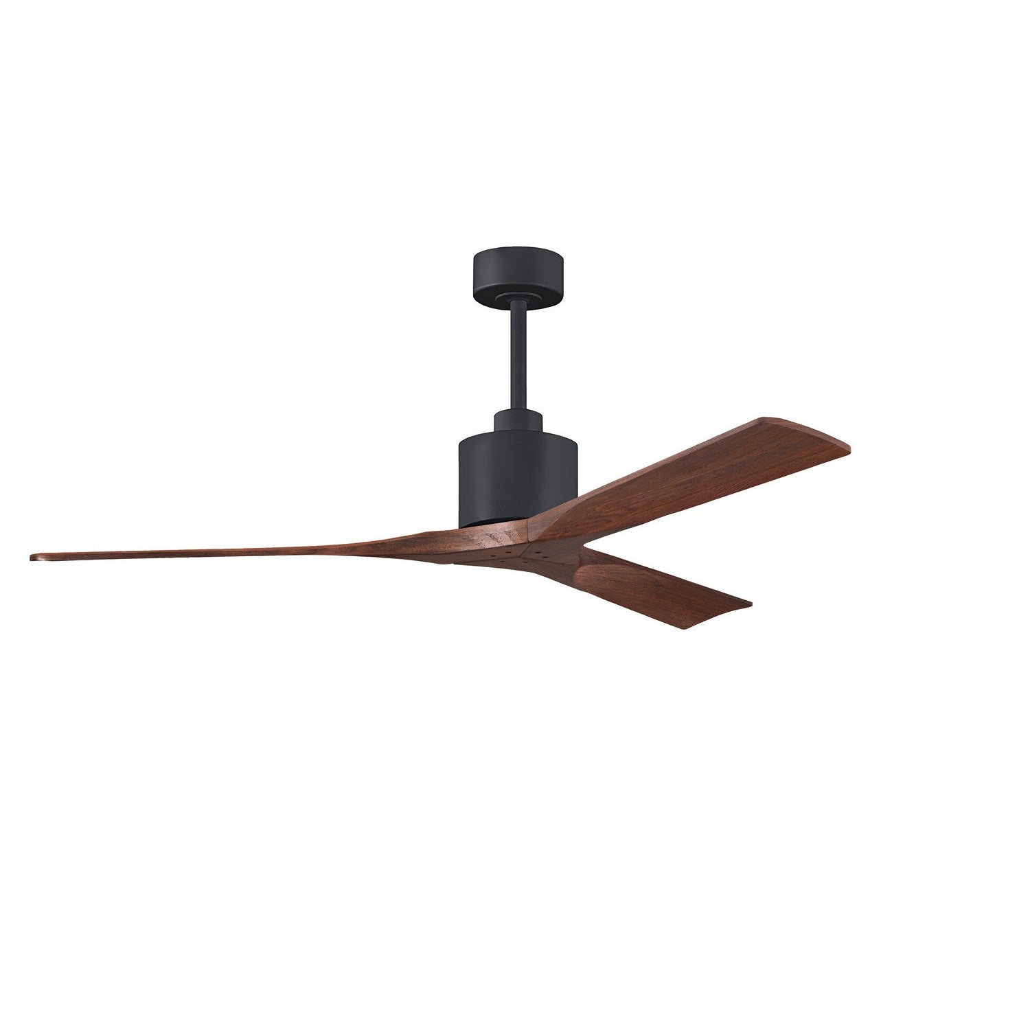 Matthews Fan Company - NK-BK-WA-60 - 60"Ceiling Fan - Nan - Matte Black