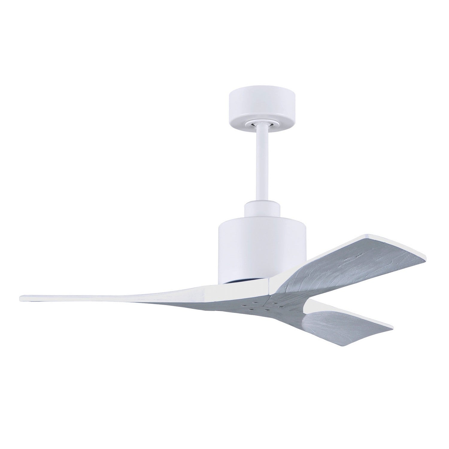 Matthews Fan Company - NK-MWH-MWH-42 - 42"Ceiling Fan - Nan - Matte White