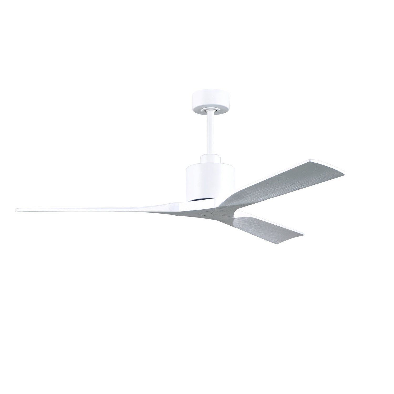 Matthews Fan Company - NK-MWH-MWH-60 - 60"Ceiling Fan - Nan - Matte White