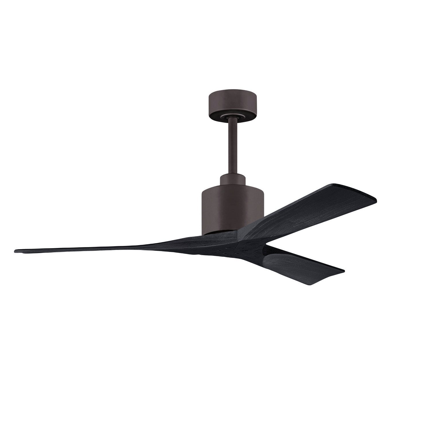 Matthews Fan Company - NK-TB-BK-52 - 52"Ceiling Fan - Nan - Textured Bronze