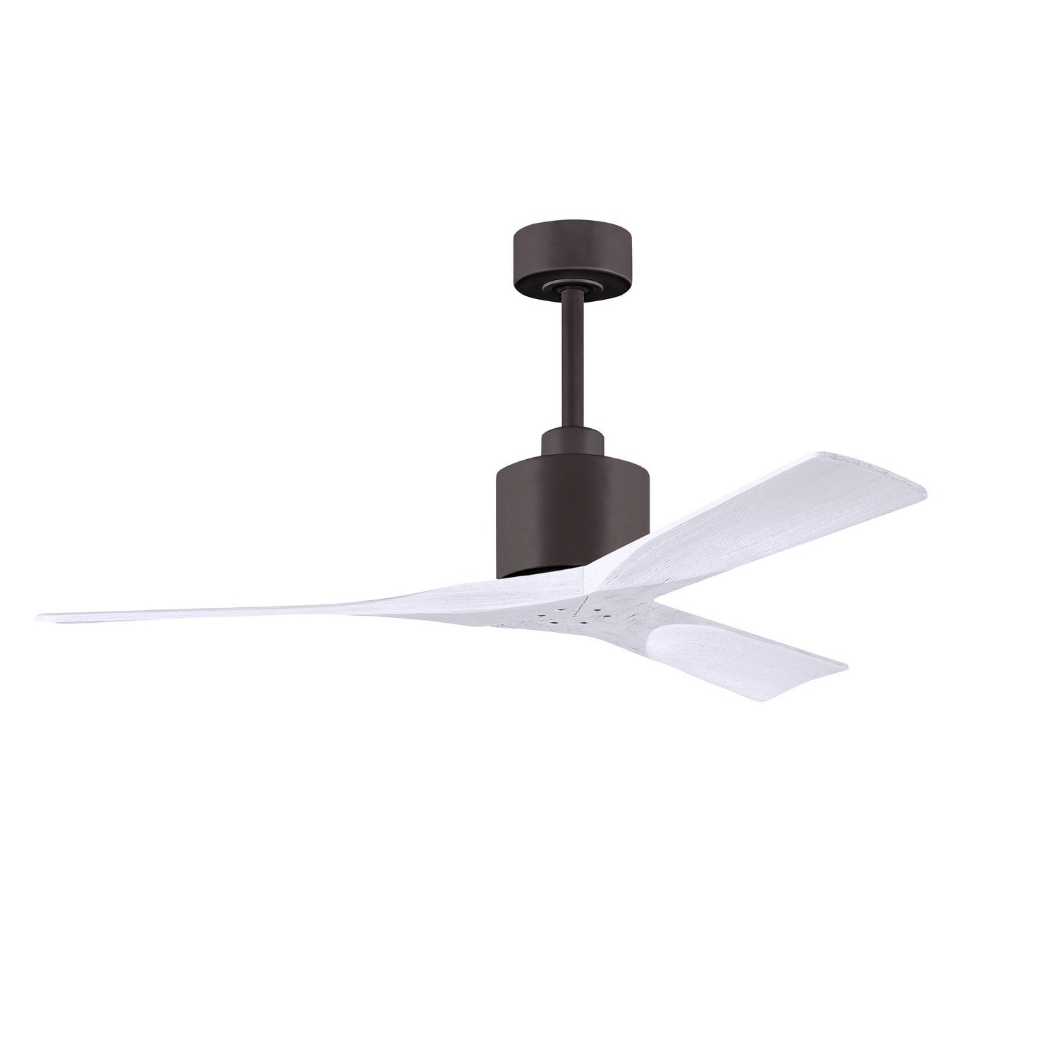 Matthews Fan Company - NK-TB-MWH-52 - 52"Ceiling Fan - Nan - Textured Bronze